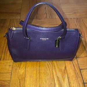 Purple plum coach